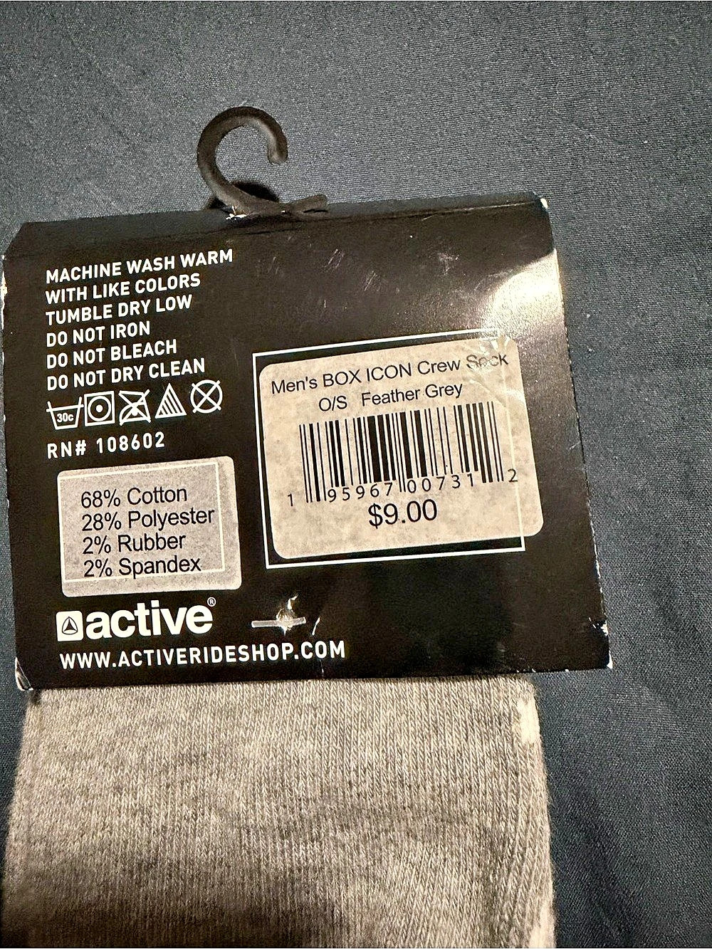 Active Ride Shop Crew Socks - Picture 4 of 4